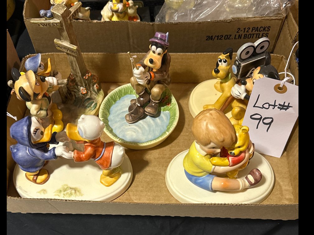 5 Goebel Disney Figurines