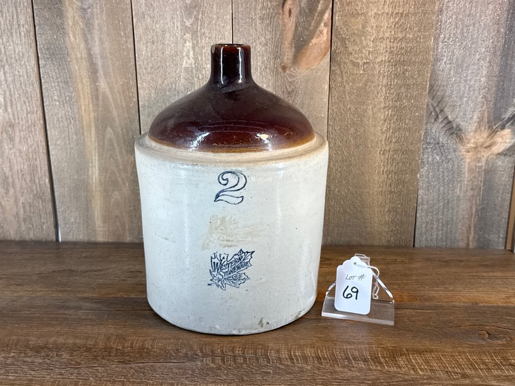 2 Gal. Western Stoneware Jug