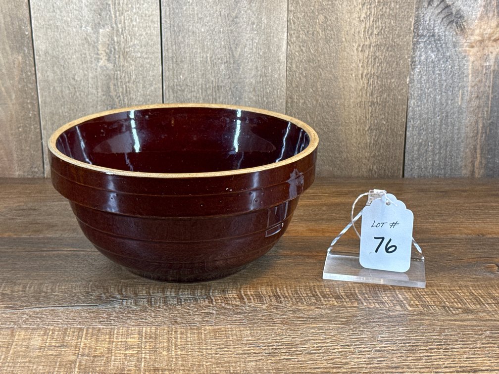 Brown Crock Bowl