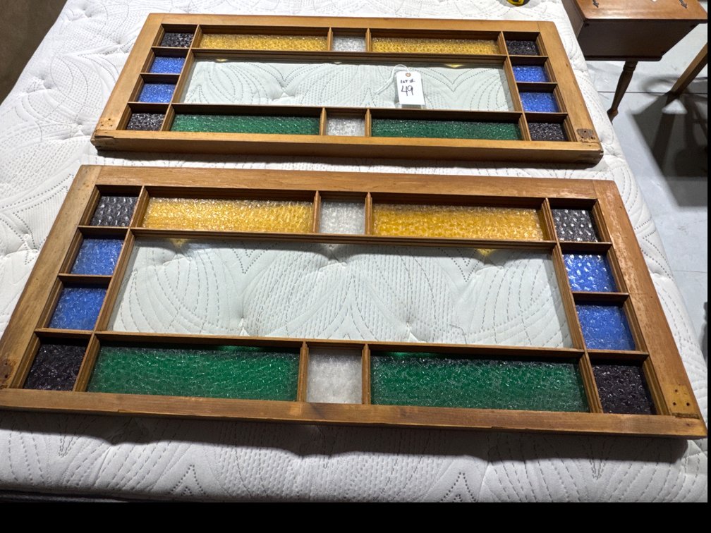2 Stained Glass Windows