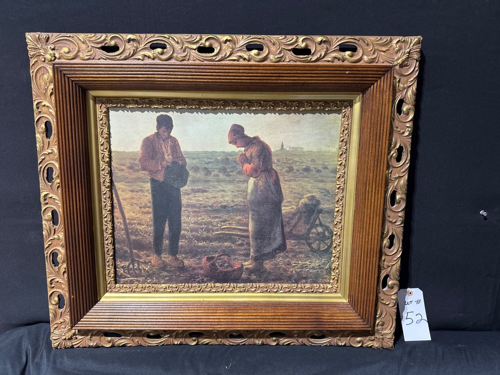 Antique “The Angelus” Print