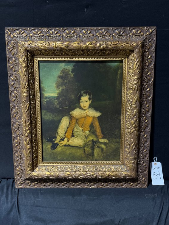 Antique “Lord Seaham” Print