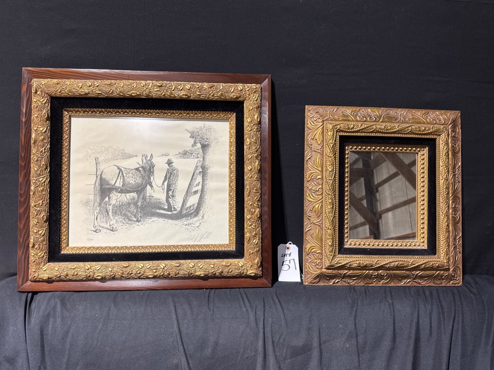 Signed Mule Print & Mirror