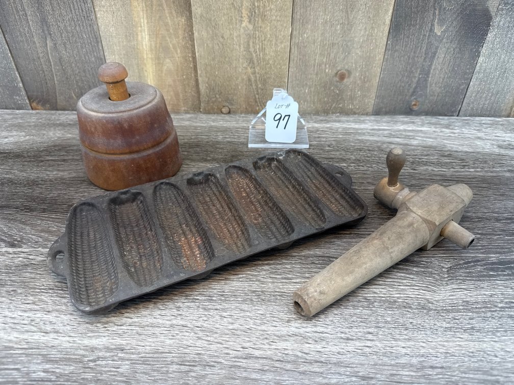 Barrel Spigot / Butter Mold / Corn Mold