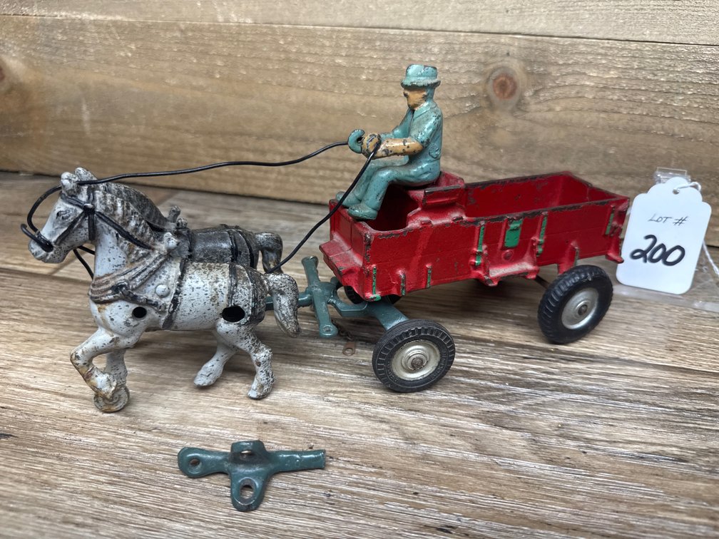 1:16 Arcade Horse Drawn Wagon*