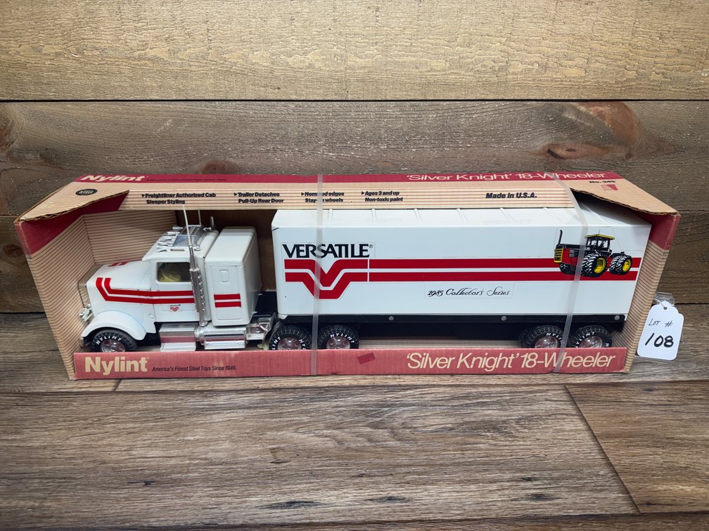 1:18 Nylint Freightliner “Silver Knight” 18- Wheeler