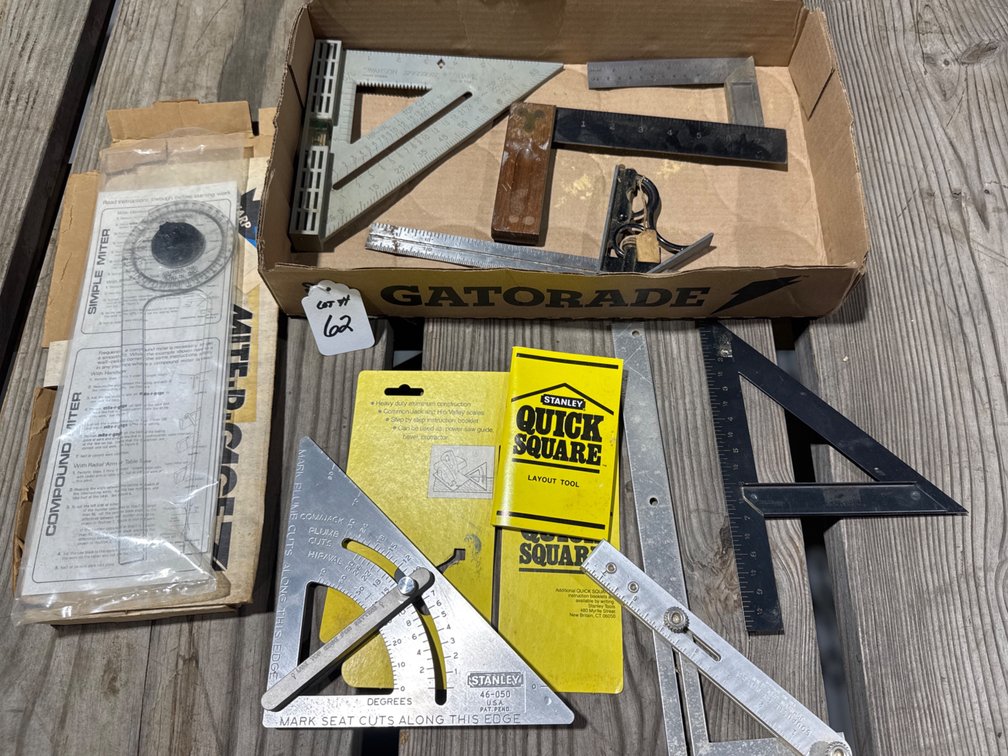Speed Squares/Miter Gages etc