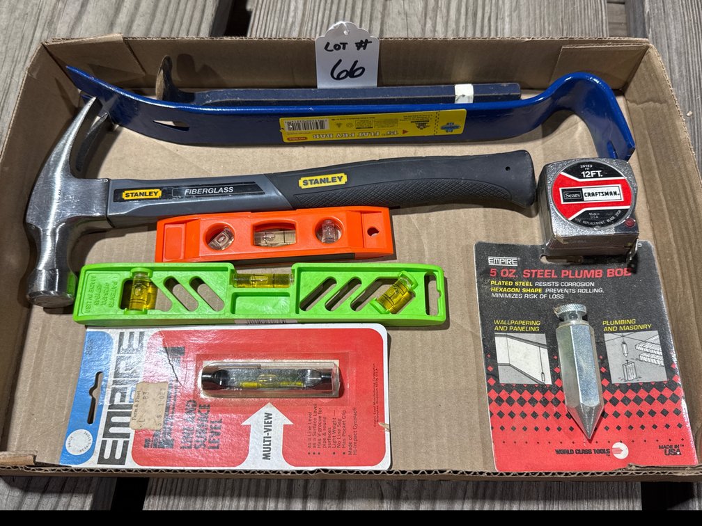 8pc Hand Tool Lot