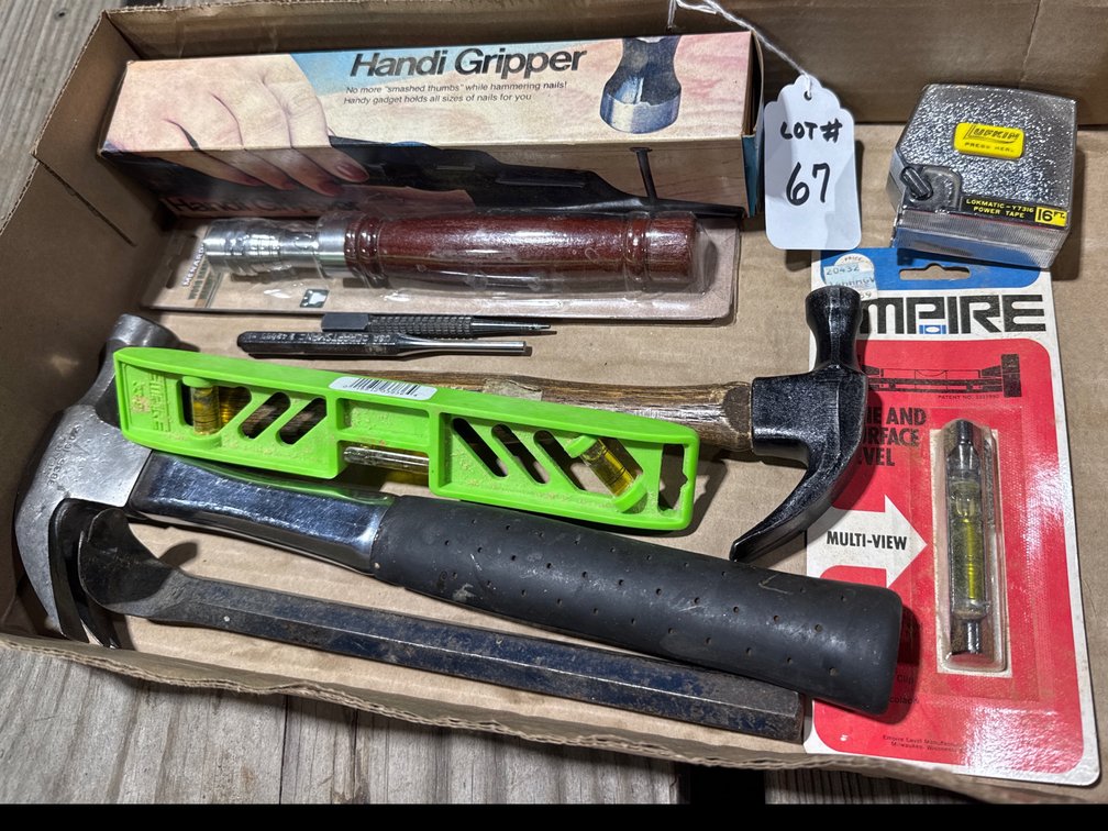10 pc. Hand Tool Lot
