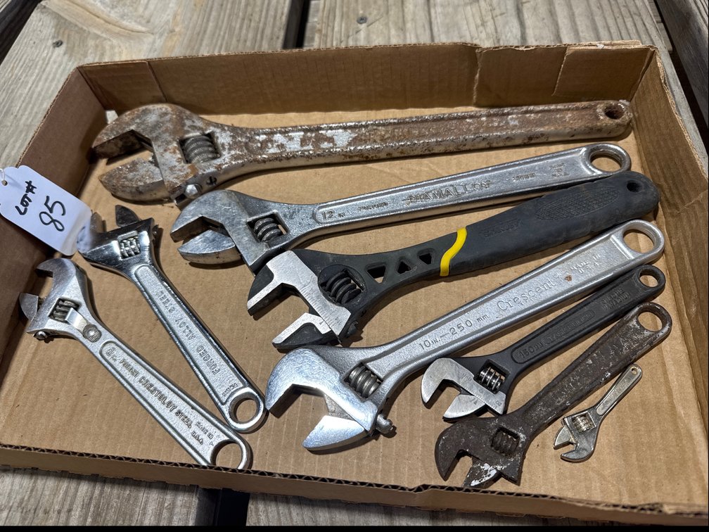Adjustable Wrenches 