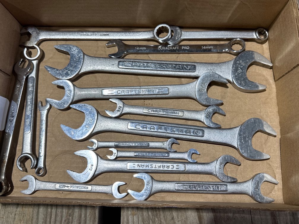 Craftsman Open Ended Wrenches +