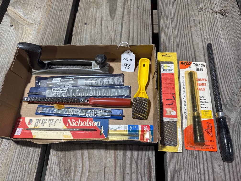 Stanley Surform Plane / Rasps / Files 