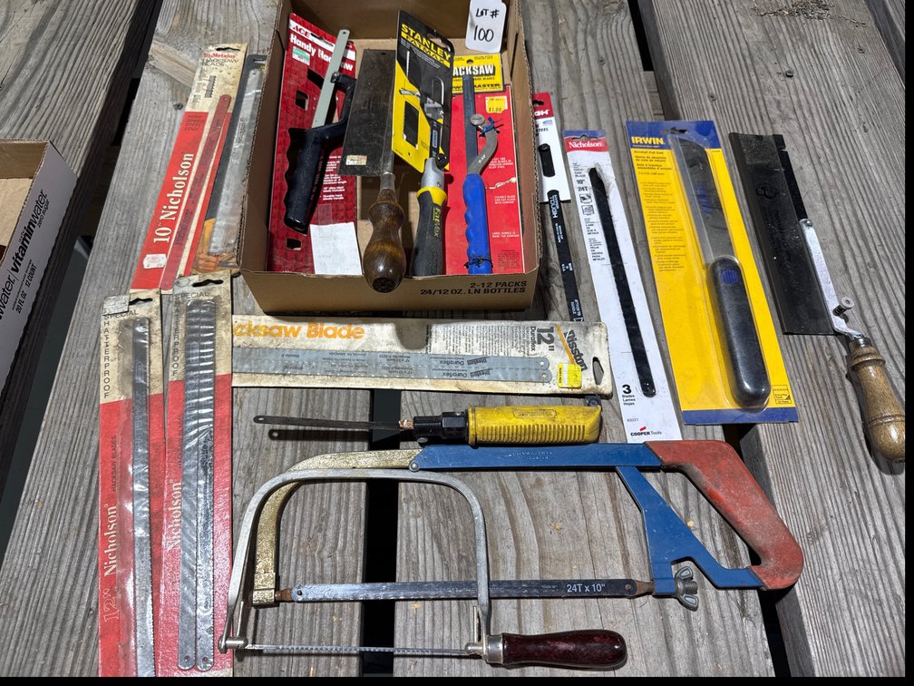 Hacksaws & Blades + Coping & Pull