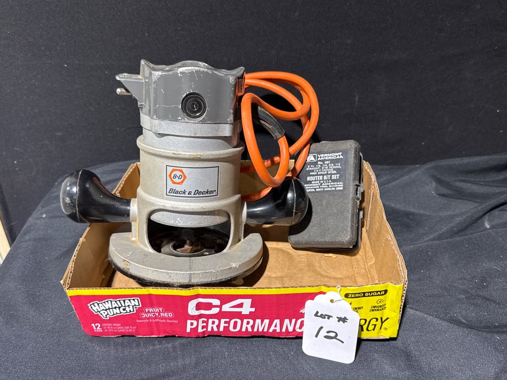 Black & Decker Router & Bits