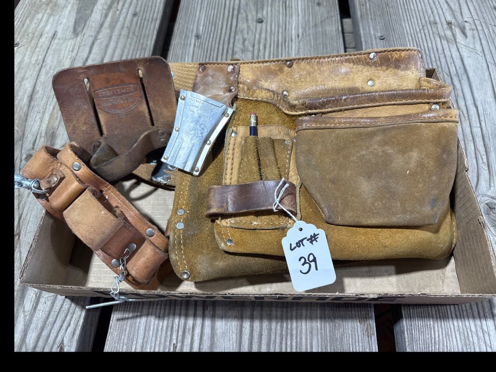 Leather Tool Belt 