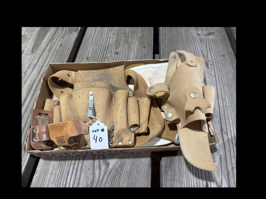 Electricians Pal Leather Tool Belt +