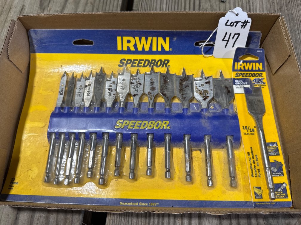 Irwin Speedbor Bits