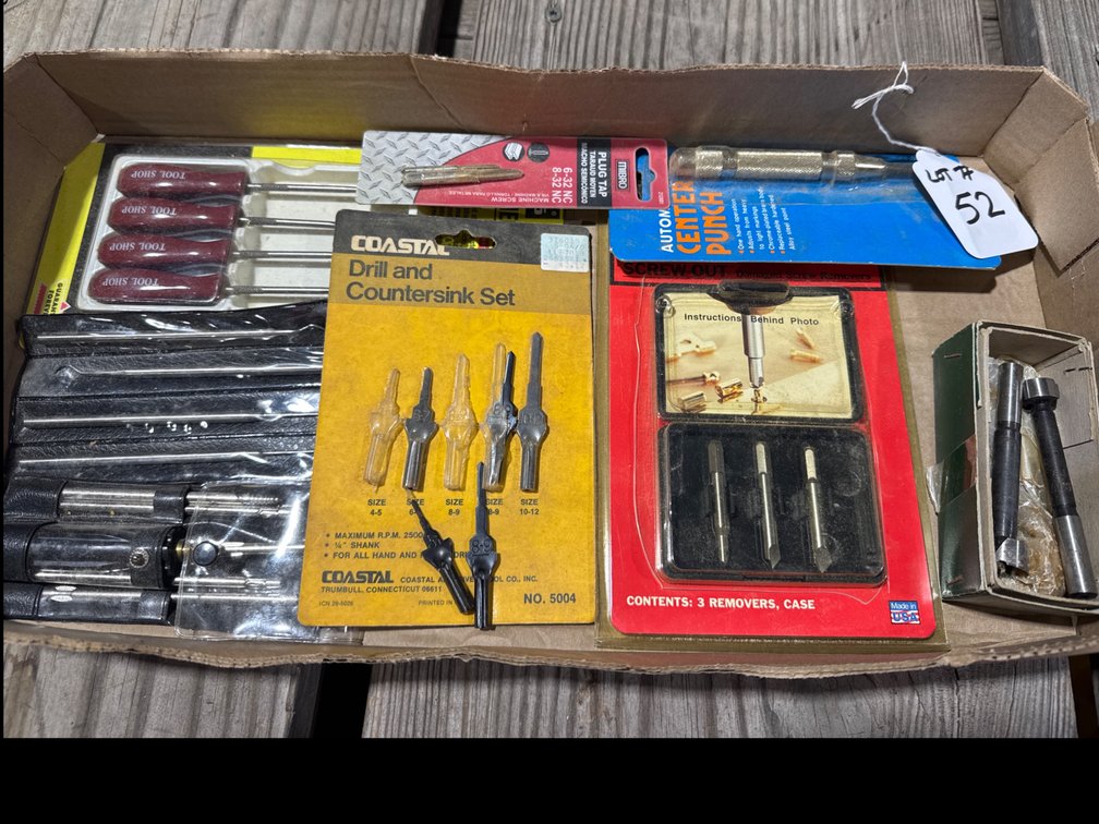Center Punch/Bits/Hook Sets +