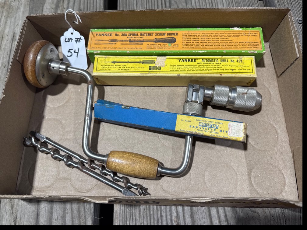 “Yankee” Tools and Hand Drill