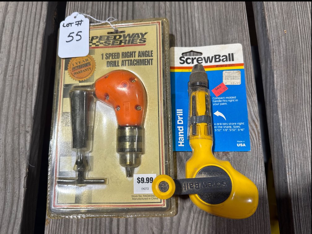 Hand Drill & Speed Right Angle Drill Attachment