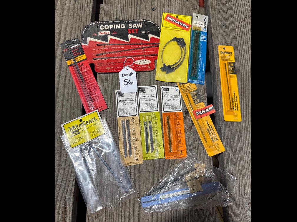 Assortment of Saw Blades
