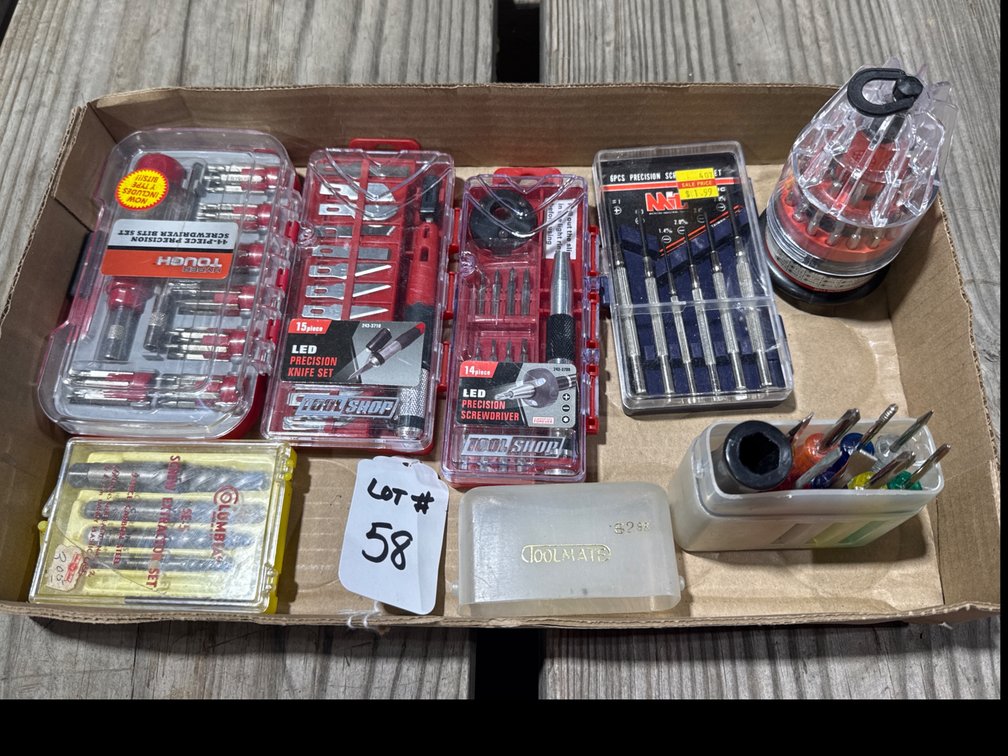 Screw Driver Sets/Blades/Extractors +