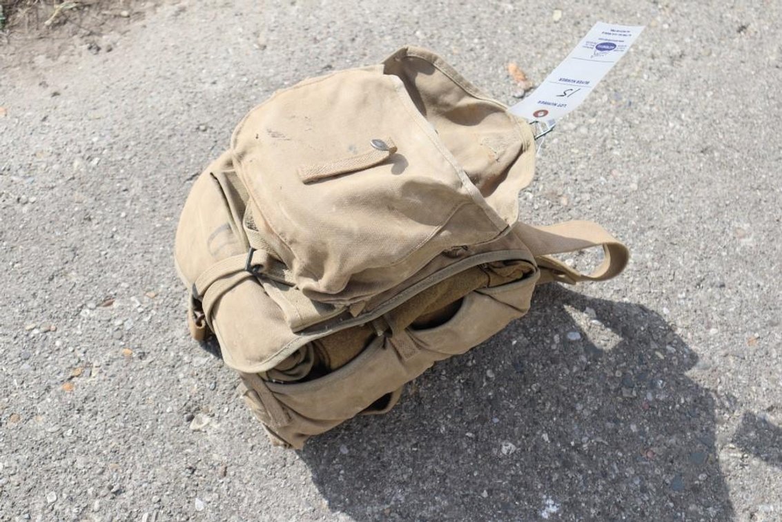 Vintage Army Mess Kit w/ Bag