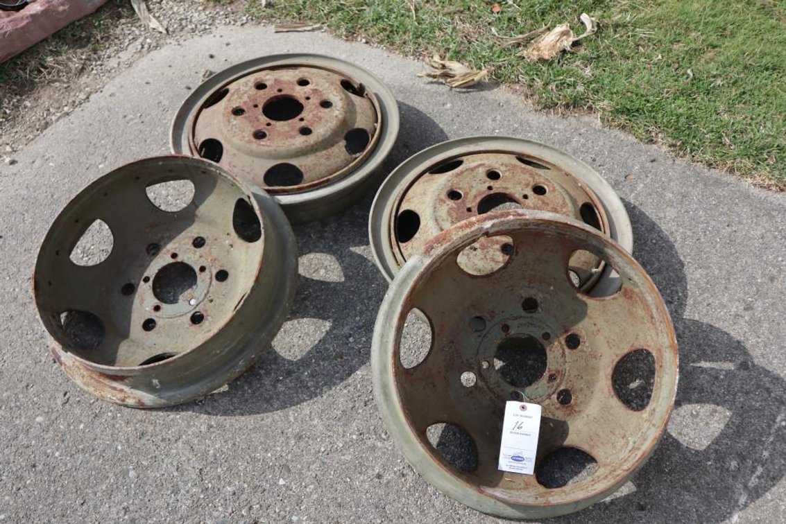 RARE Set of 4 Railroad Track Adapter Wheels (Believe to fit the large trucks)