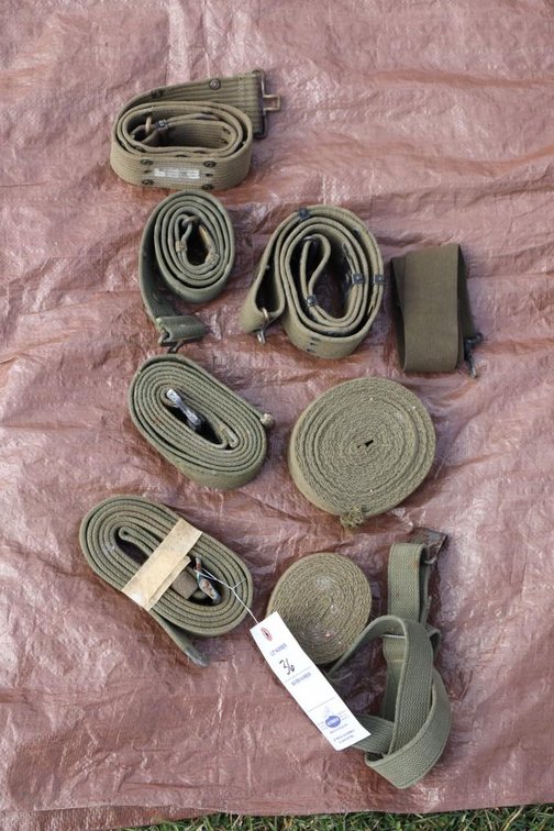 Lot of Military Webbing