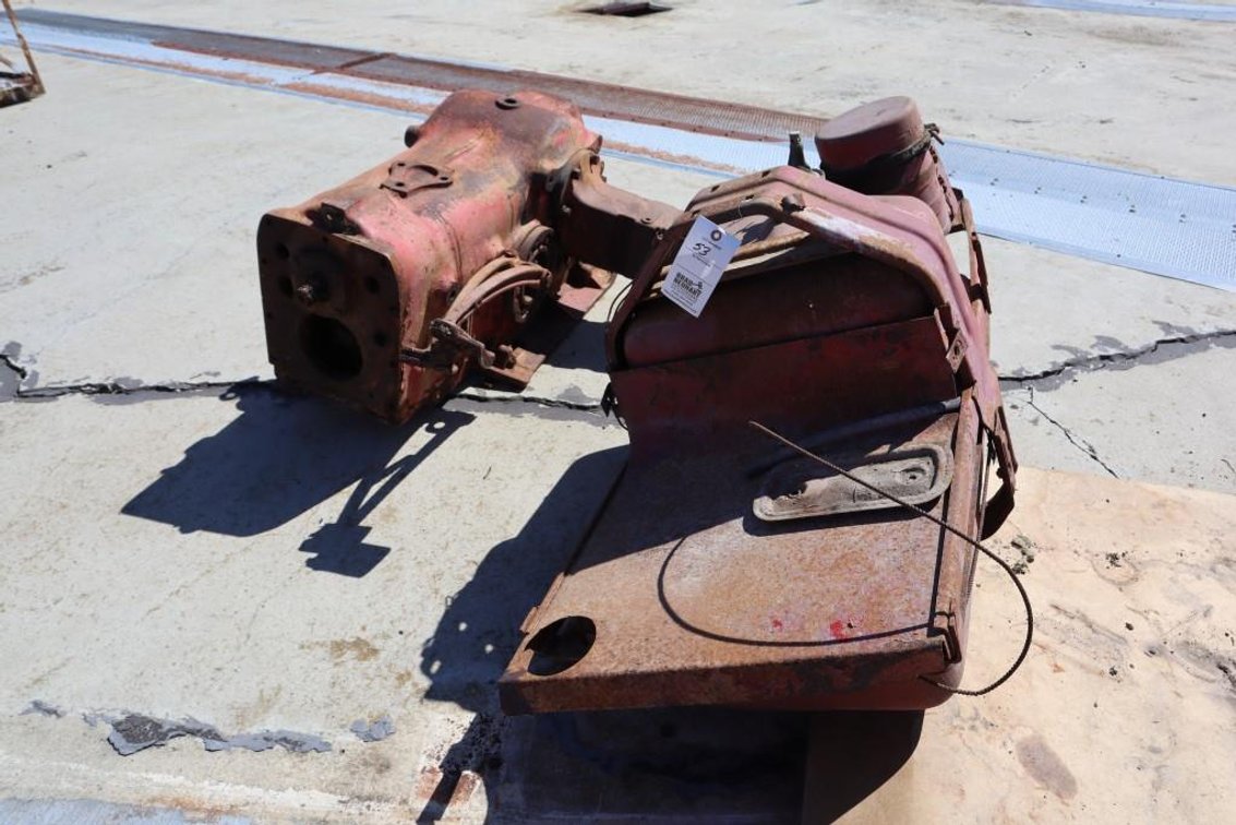Large Lot of 460 Diesel Parts incl. Tank, Trans Housing, Block