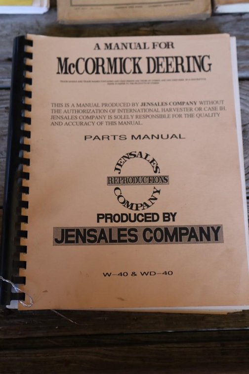 W-40/WD-40 Parts Manual