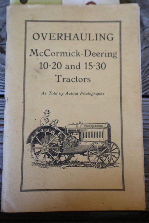 IHC 10-20/15-30 Overhaul Manual