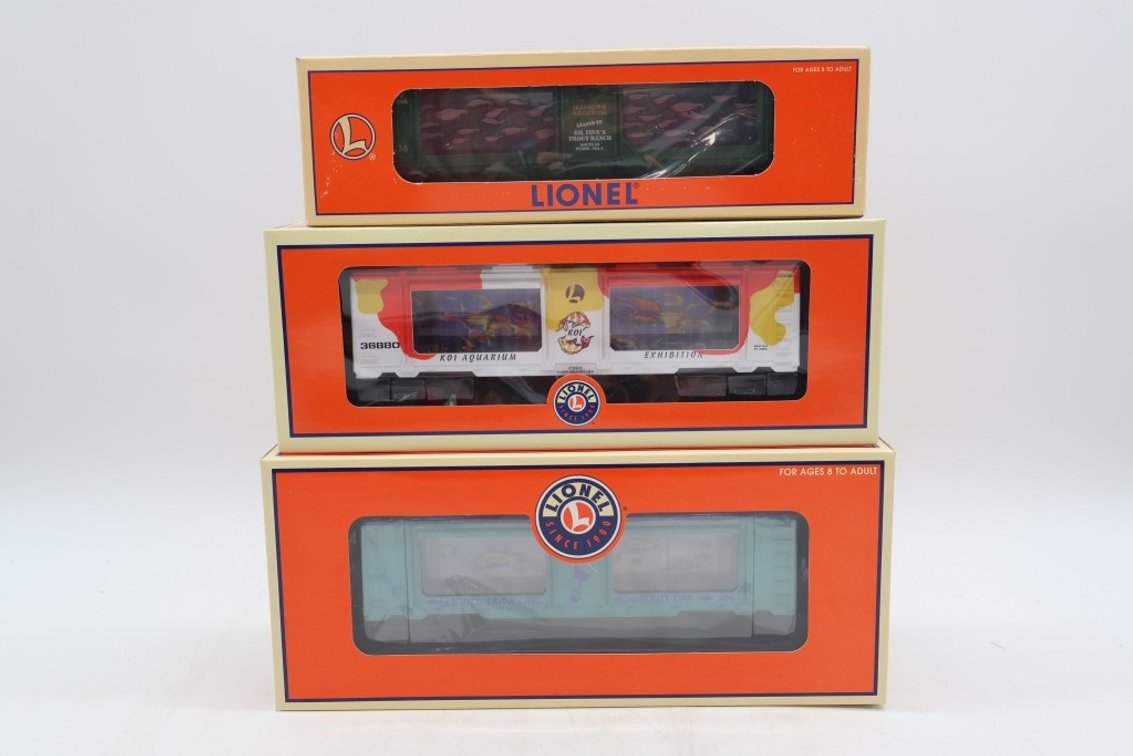 Lot of (3) Train Cars