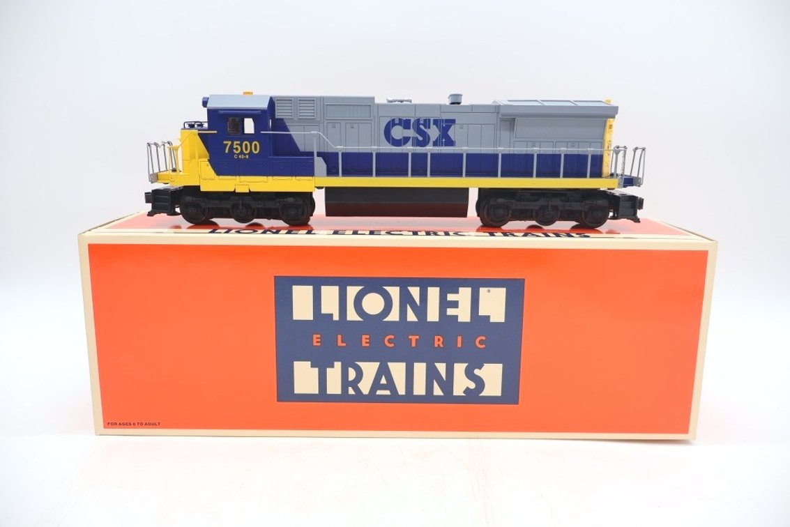 Lionel CSX Dash 8 40-C Diesel Engine Number 7500