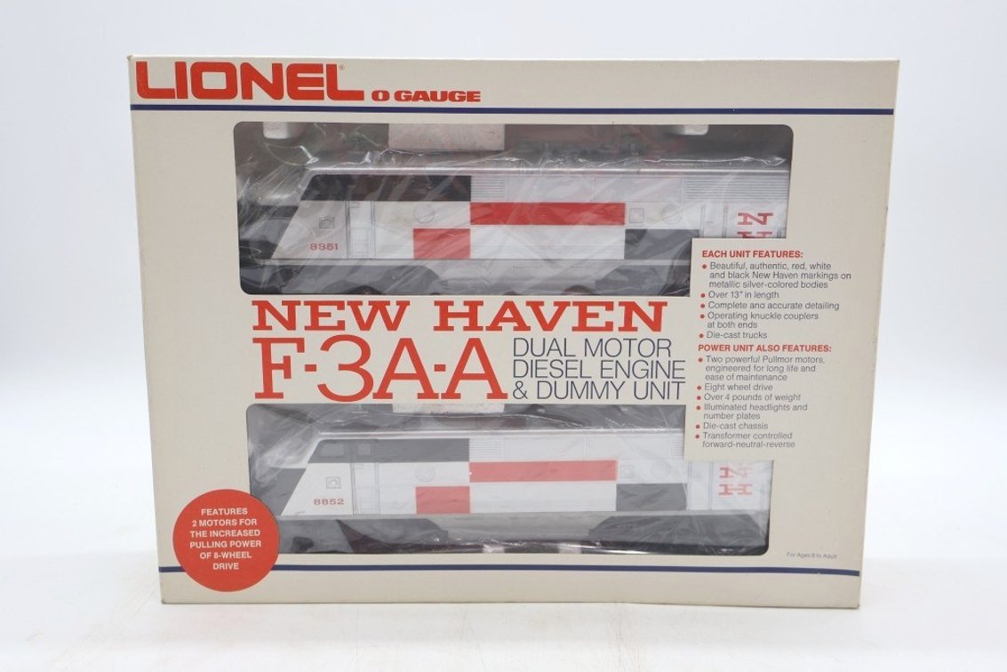 Lionel New Haven F-3A-A Locomotive Set