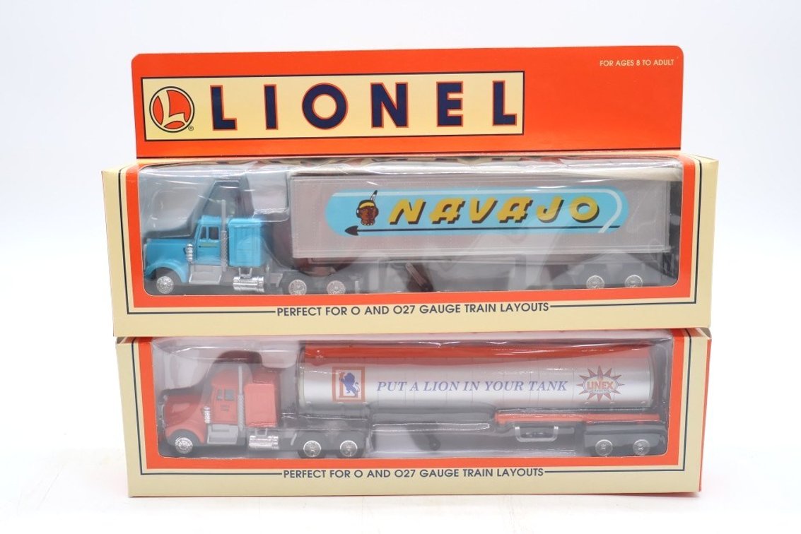 Lot of (2) Tractor and Trailers