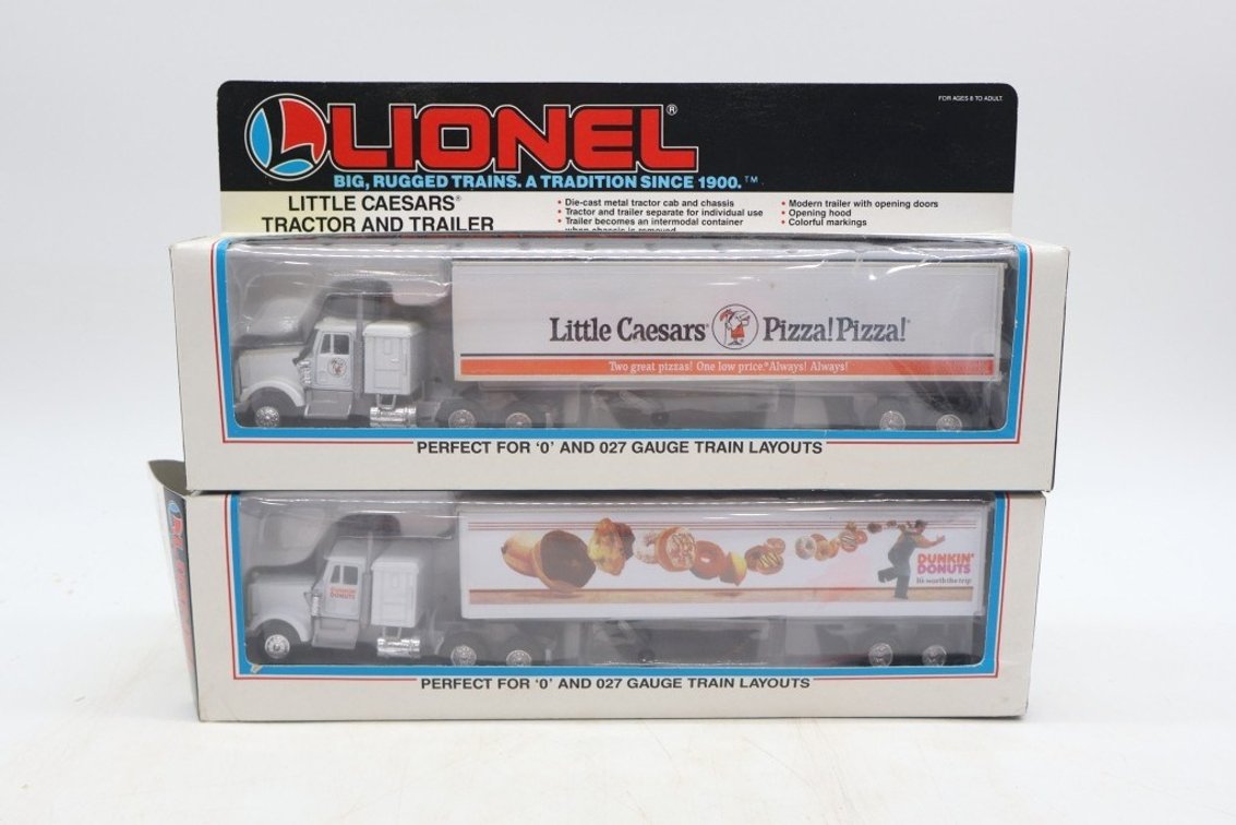 Lot of (2) Tractor and Trailers