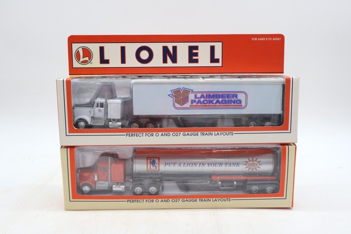 Lot of (2) Tractor and Trailers