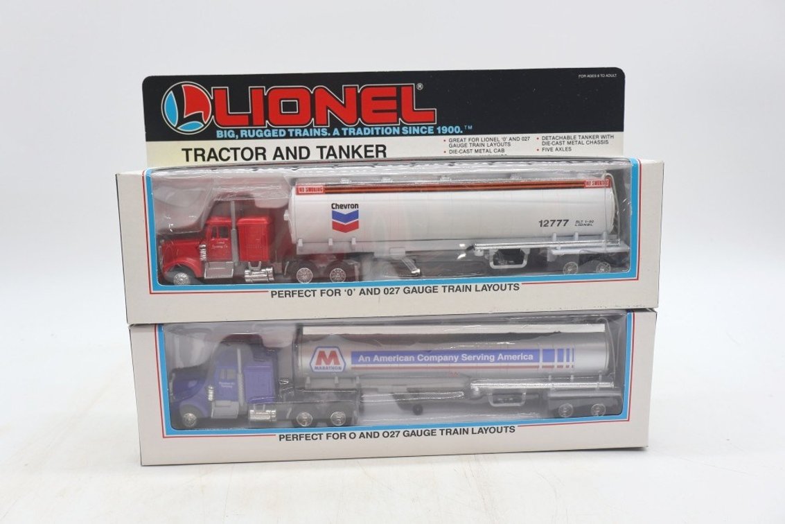 Lot of (2) Tractor and Trailers