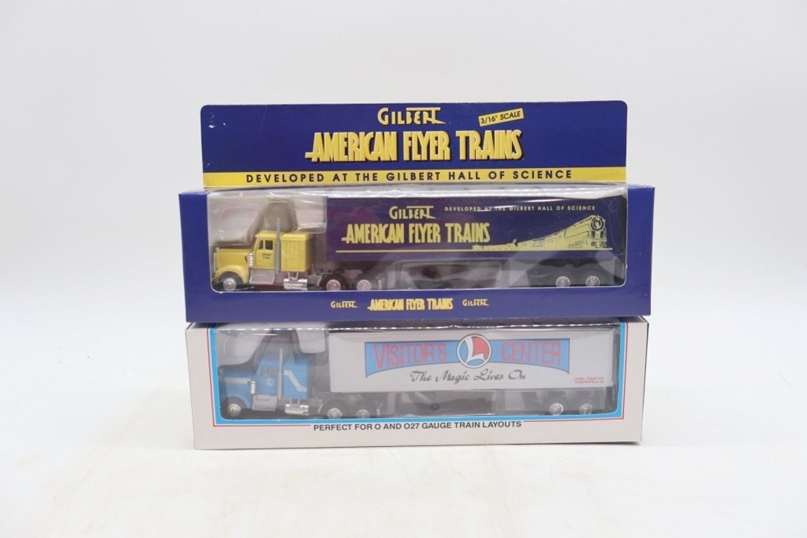 Lot of (2) Tractor and Trailers