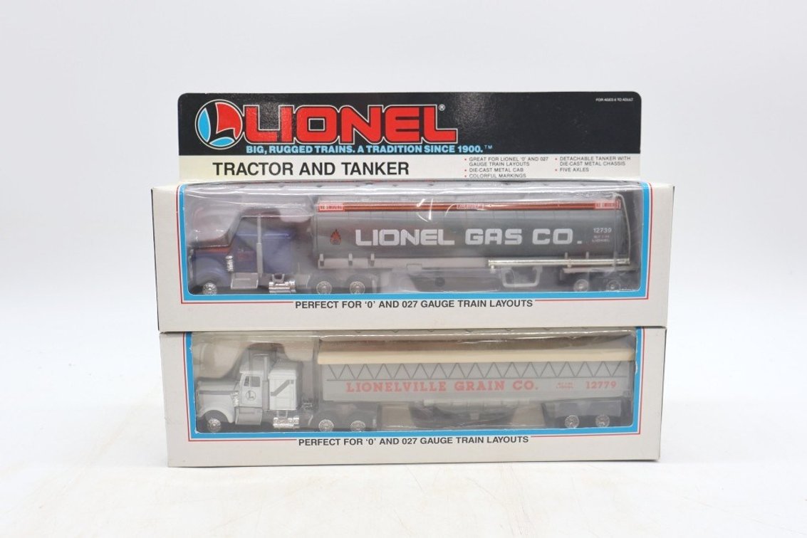 Lot of (2) Tractor and Trailers