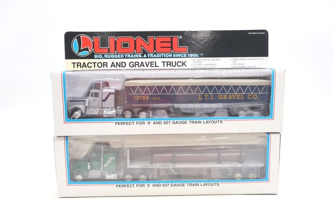Lot of (2) Tractor and Trailers