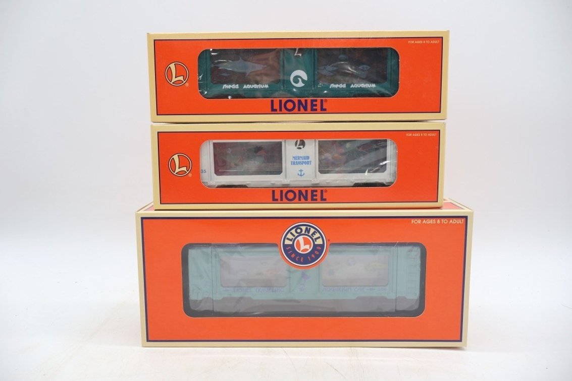 Lot of (3) Train Cars