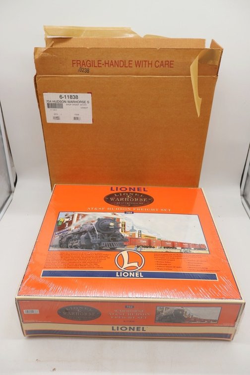 Lionel Warhorse AT&SF Hudson Freight Set