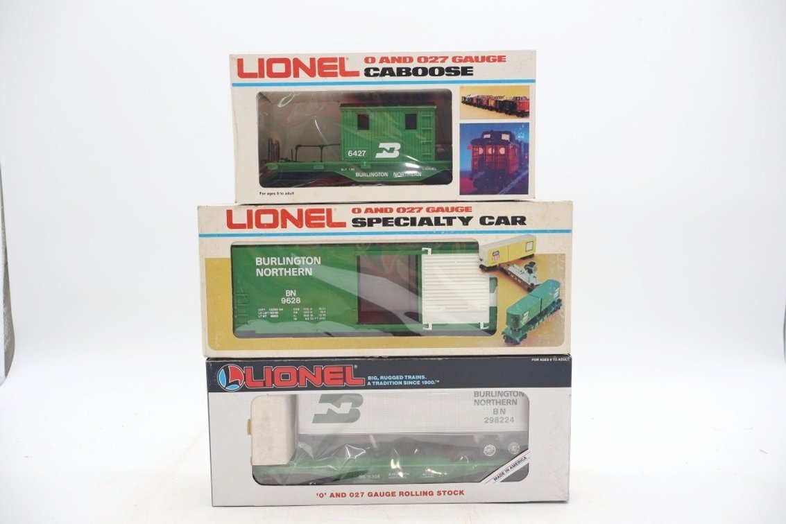 Lot of (3) Train Cars