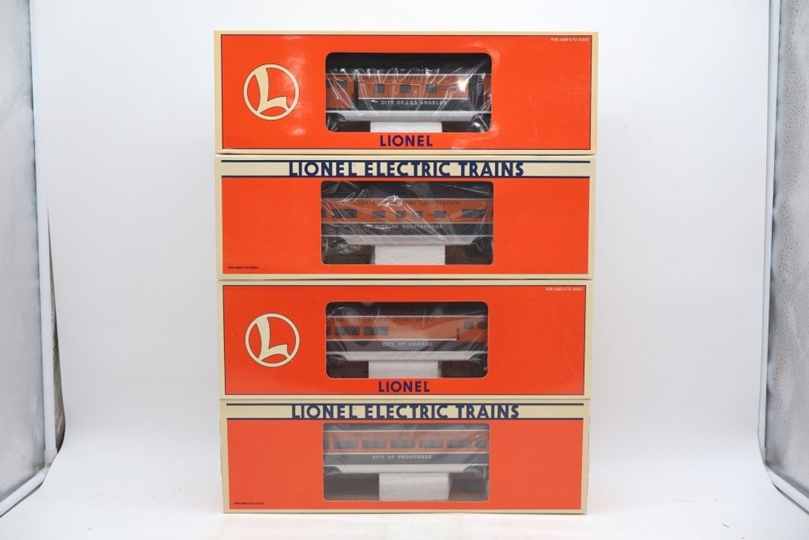 Set of 4 Lionel TCA Cars