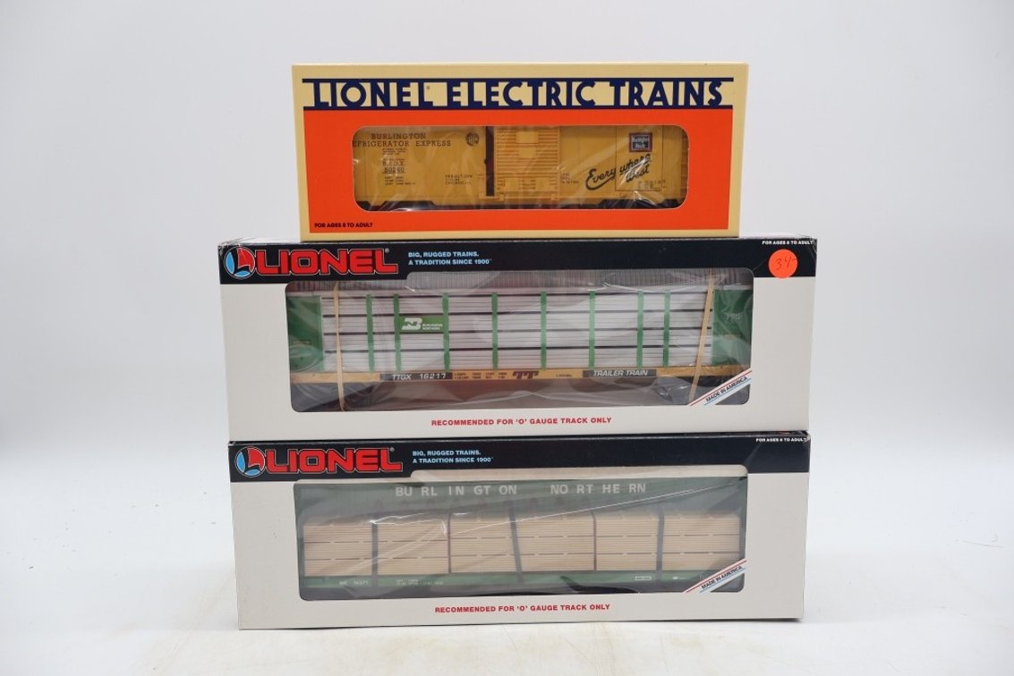 Lot of (3) Train Cars