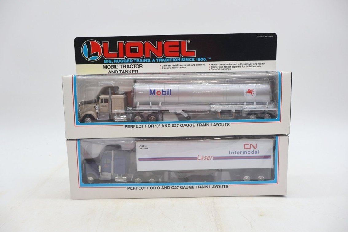 Lot of (2) Tractor and Trailers