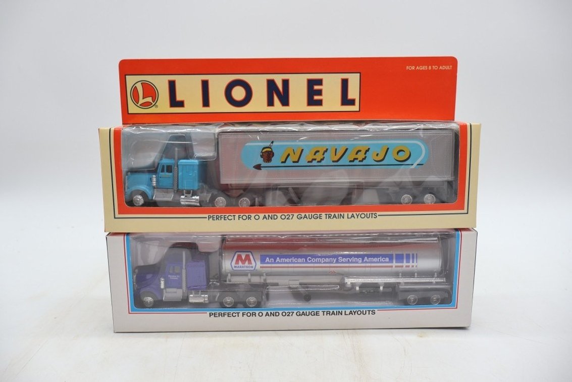 Lot of (2) Tractor and Trailers