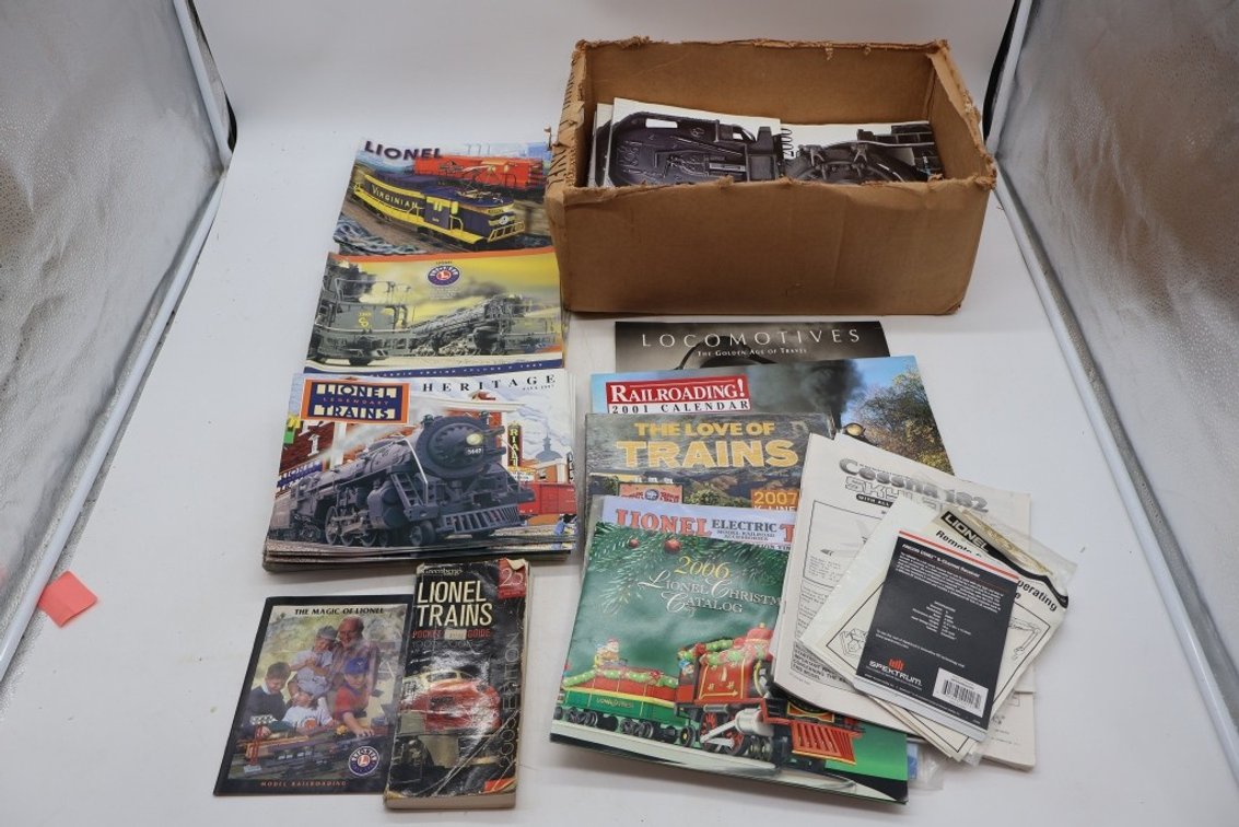 Large Lot of Train Books